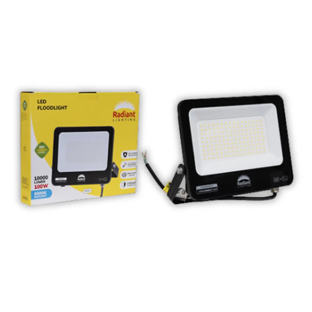 Radiant 100W LED Floodlight 6500K - Whitehouse Lighting And Electrical
