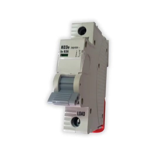 Onesto 25A 1P 3KA MCB Grey Toggle - Whitehouse Lighting And Electrical