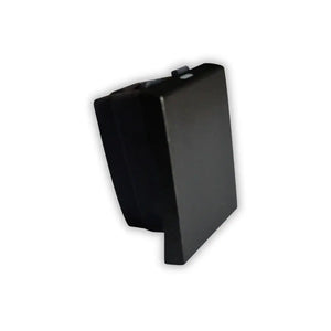 Onesto 2 Gang 1 Way Bigger Rocker Black Switch
