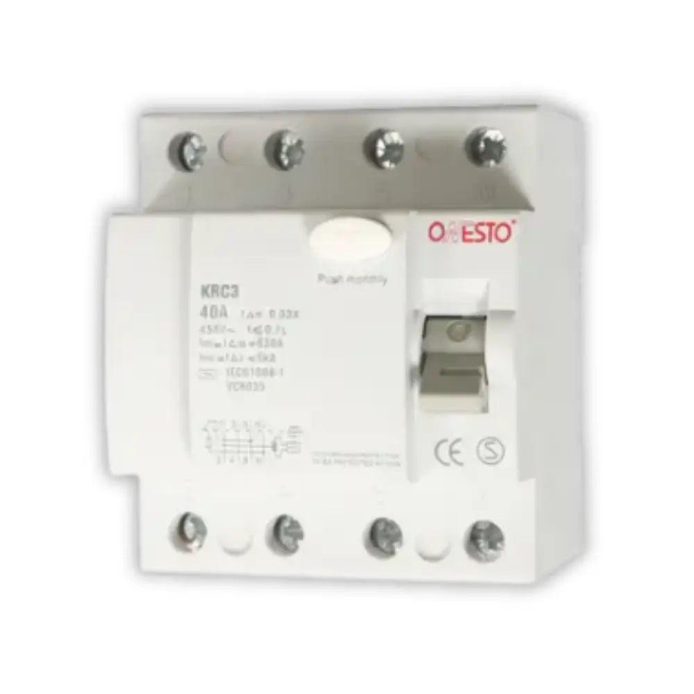 Onesto 63A 3P With N Earth Leakage - Whitehouse Lighting And Electrical