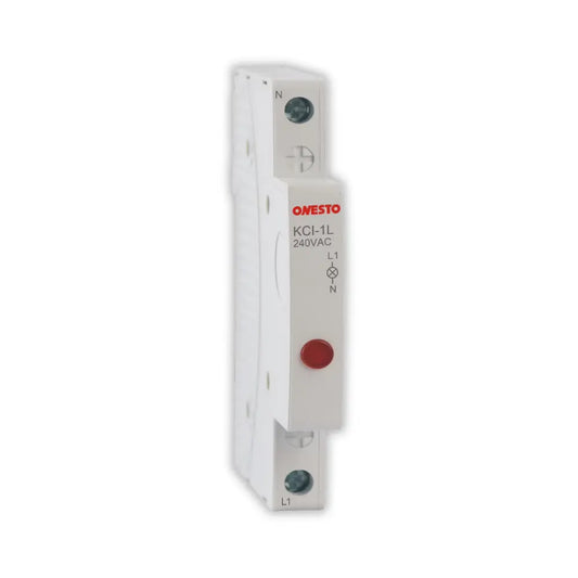 Onesto Red Indicator Switch - Whitehouse Lighting And Electrical