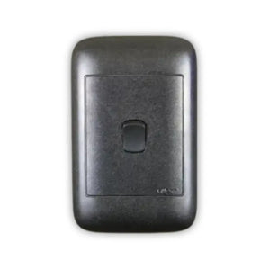 Onesto ON2011BK Oracle 4x2 1 Lever 1 Way Black Switch