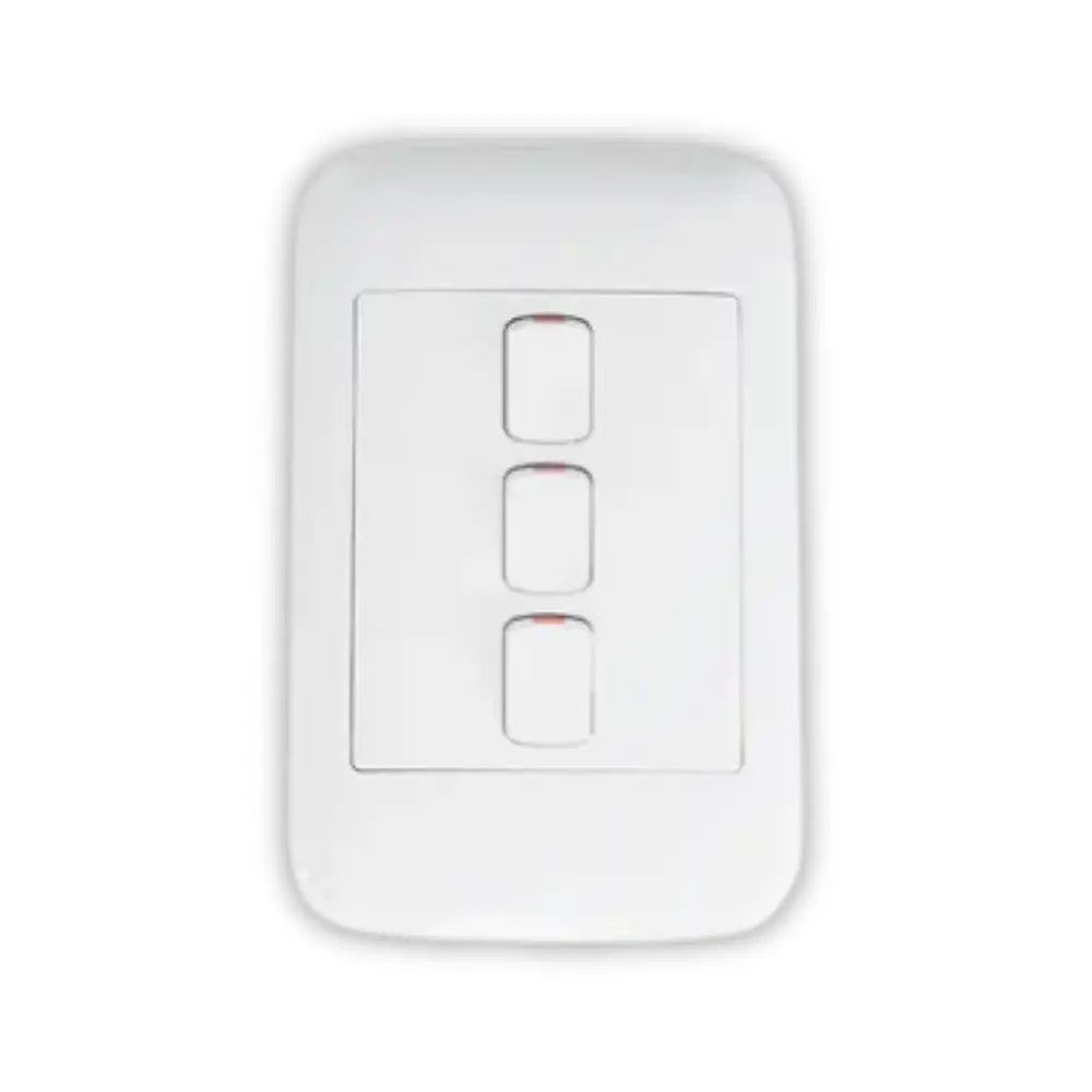 Onesto Oracle 4x2 3Lever 1Way Switch - Whitehouse Lighting And Electrical