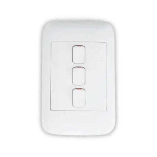 Onesto Oracle 4x2 3Lever 1Way Switch - Whitehouse Lighting And Electrical