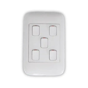 Onesto ON2051 Oracle 4x2 5 Lever 1 Way Switch