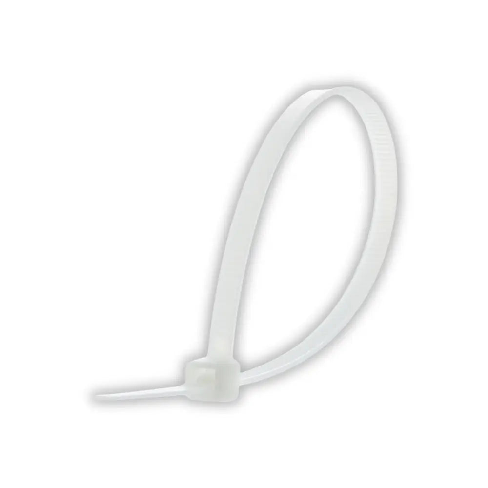 MCE 100MMx2.5MMx1MM White Cable Ties - Whitehouse Lighting And Electrical