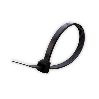 MCE 150MMx3.5MMx1.15MM Black Cable Ties - Whitehouse Lighting And Electrical
