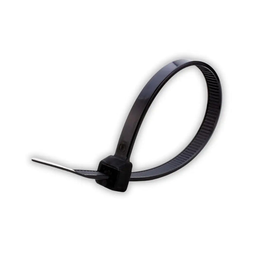 Whitehouse Lighting And Electrical MCE 200MMx4.8MMx1.25MM Black Cable Ties  MCE