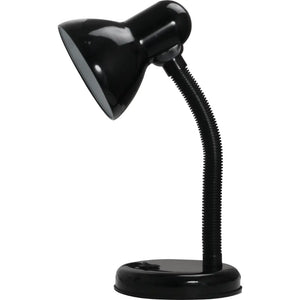 Flash E27 Black Desk Lamp