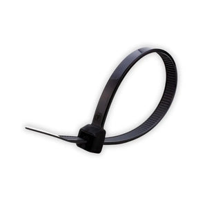 MCE CT120RBK 400x7.6x1.45mm Black Cable Tie