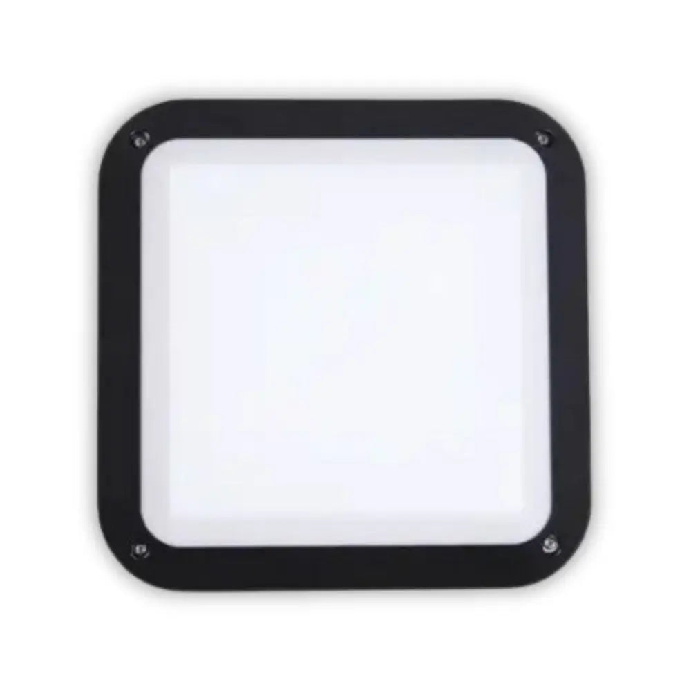 O-Lite White Outdoor Bulkhead Light Square - Whitehouse Lighting And Electrical