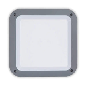 O Lite Outdoor Grey Bulkhead Light