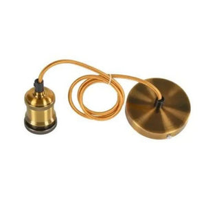 O Lite E27 Gold Pendant Light