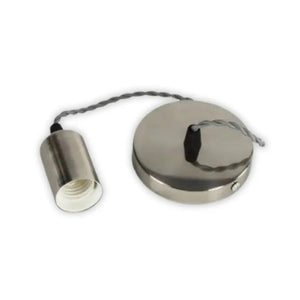 O Lite Gun Metal E27 Pendant Light