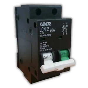 Lear 1 Pole N 20A Circuit Breaker
