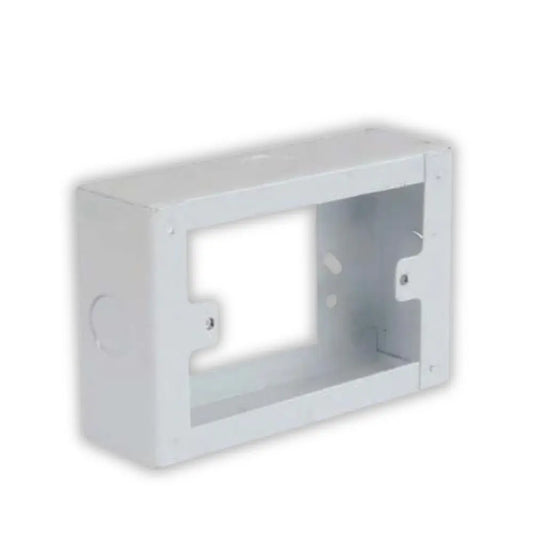 Whitehouse Lighting And Electrical Lear 4x2 Extension Box Steel  Lear