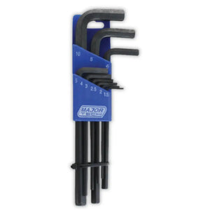 Major Tech HK0308 9 Piece Hex Key Set