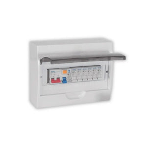 NUR Neu 12 Way Surface Complete DB Distribution Board