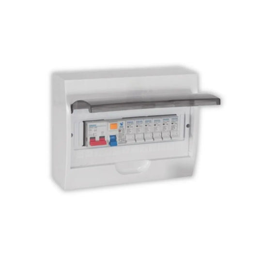 Neu 12Way Surface Complete DB - Whitehouse Lighting And Electrical