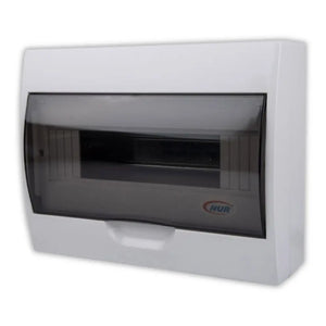 NUR DD12SSP 12 Way Surface Complete Distribution Board