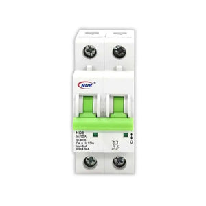 NUR ND6DCD20 20A 2 Pole 550VDC 6kA DC Circuit Breaker