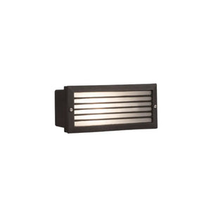 Starlit Aluminium Black Footlight