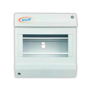 NUR PS6W PVC 6 Way Distribution Board Shroud