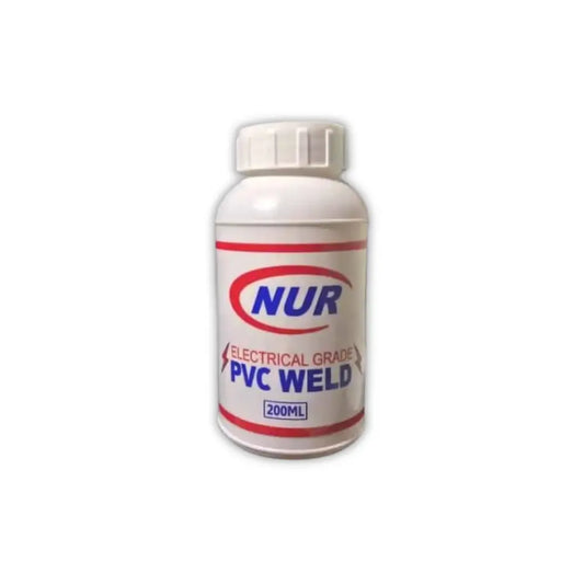 NUR PVC Glue 200ML With Brush - Whitehouse Lighting And Electrical