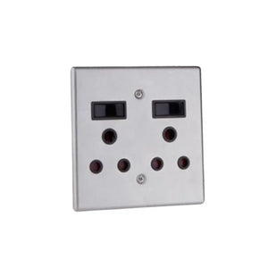 WHL&E MD02S-S 4x4 Double Wall Socket