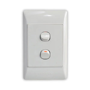 WHL&E 2 Lever Wall Switch