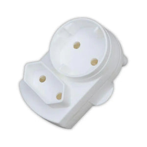 WHL&E 3 Pin Euro Schuko Adapter