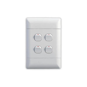 WHL&E 4 Lever White Switch
