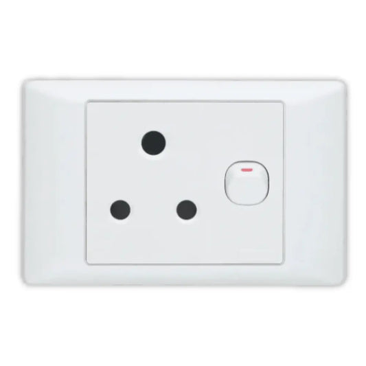 PVC 4x2 Single Socket - Whitehouse Lighting And Electrical