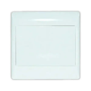 WHL&E 4x4 White Wall Plate