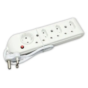 WHL&E 7 Way 3 Euro 1 Schuko Multiplug