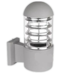 WHL&E Up Facing Outdoor Oval Grey Wall Light