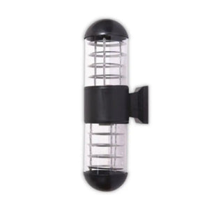 WHL&E 5007/1 Up And Down Facing Outdoor Black Wall Light