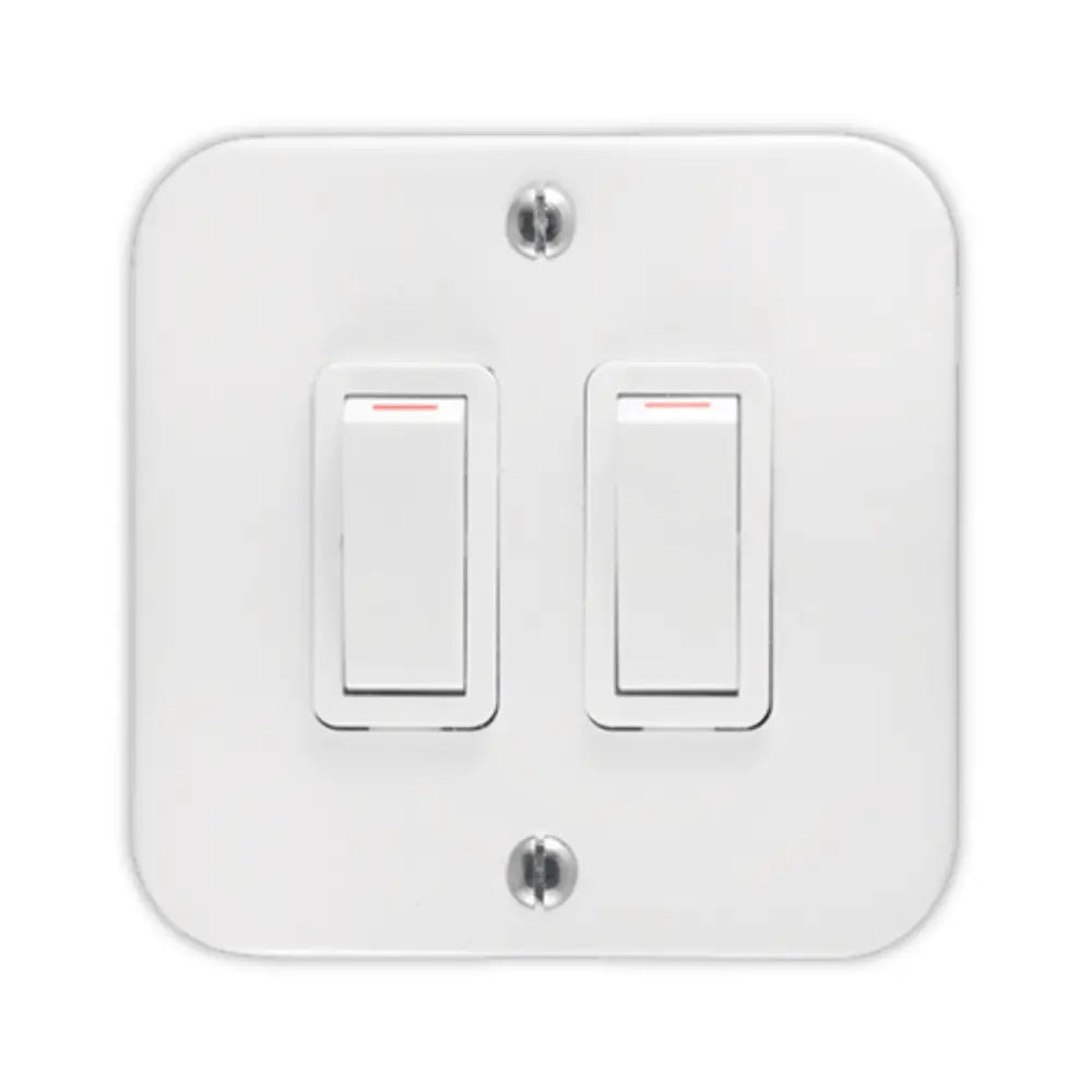 Crabtree 2 Lever 1 Way Industrial Switch - Whitehouse Lighting And Electrical