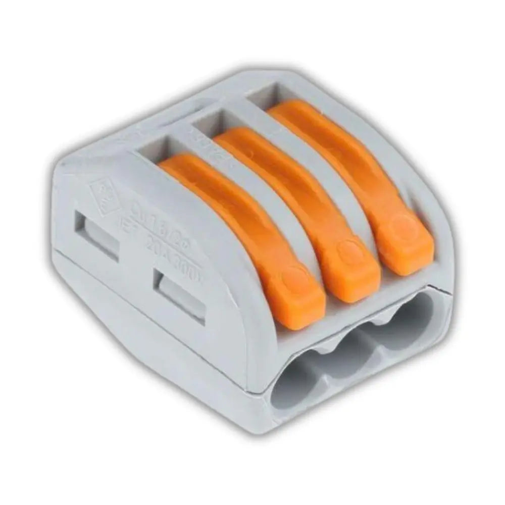 Luxn 1 Way 3 Pole Connector - Whitehouse Lighting And Electrical