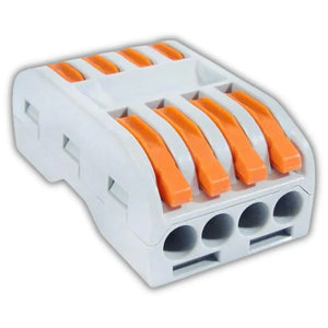 Luxn 2 Way 4 Pole Wire Connector