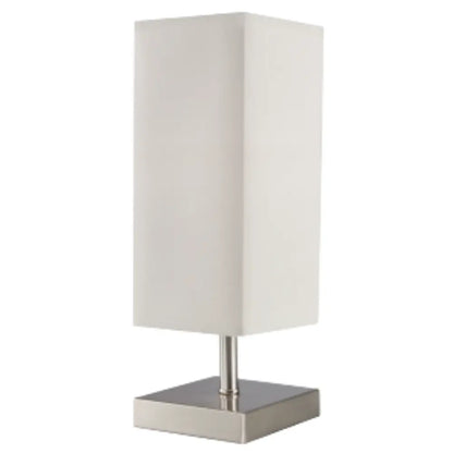 Brightstar TL196 Satin Table Lamp - Whitehouse Lighting And Electrical