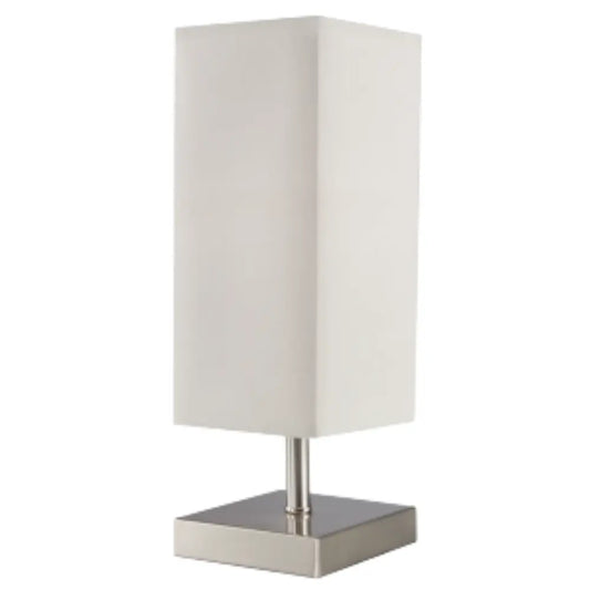 Brightstar TL196 Satin Table Lamp - Whitehouse Lighting And Electrical