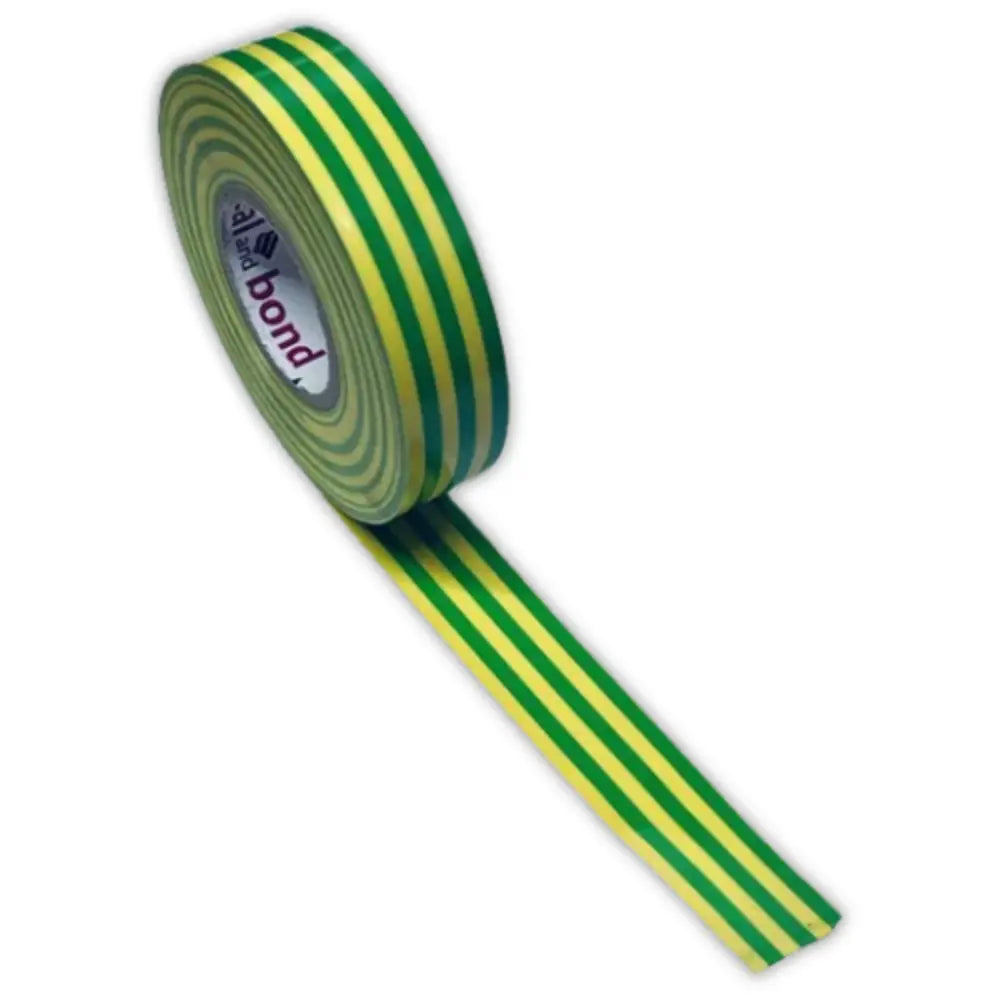 Yellow And Green Seal And Bond Insulation Tape - Whitehouse Lighting And Electrical