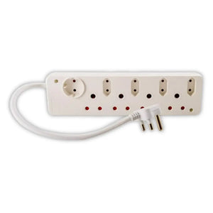 WHL&E 9 Way 4 Euro 1 Schuko Multiplug