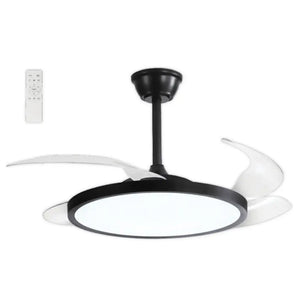 Brightstar FCF106 30W DC 36W LED Black Ceiling Fan Light