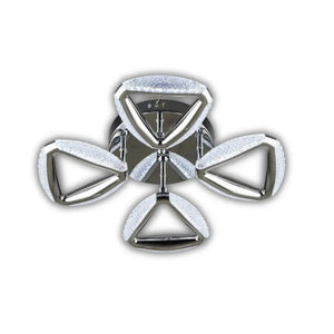 WHL&E D5-52 Chrome Ceiling Light