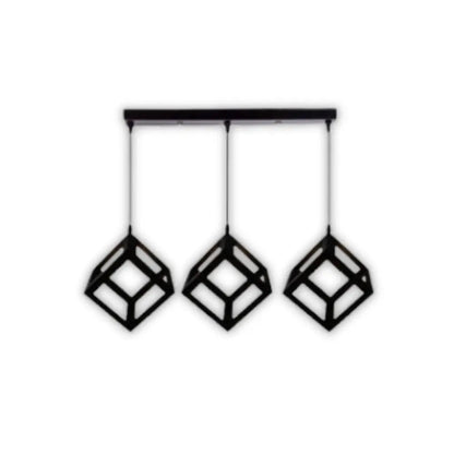 WHL&E 6014/3S Black Dining Lamp - Whitehouse Lighting And Electrical