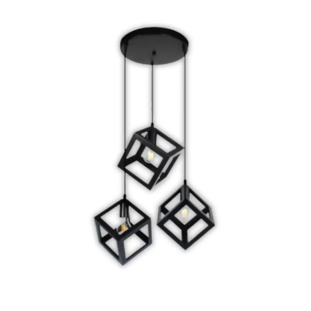 WHL&E 6014/3R Black Dining Lamp - Whitehouse Lighting And Electrical