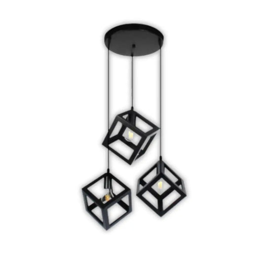 WHL&E 6014/3R Black Dining Lamp - Whitehouse Lighting And Electrical