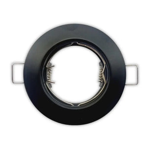 WHL&E 80mm Black Downlight Fitting